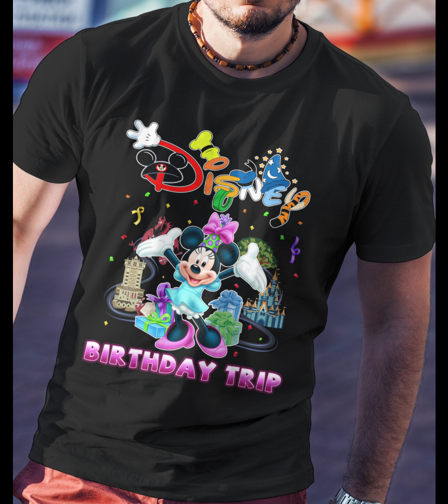 Minnie Disney Birthday Trip T-Shirt