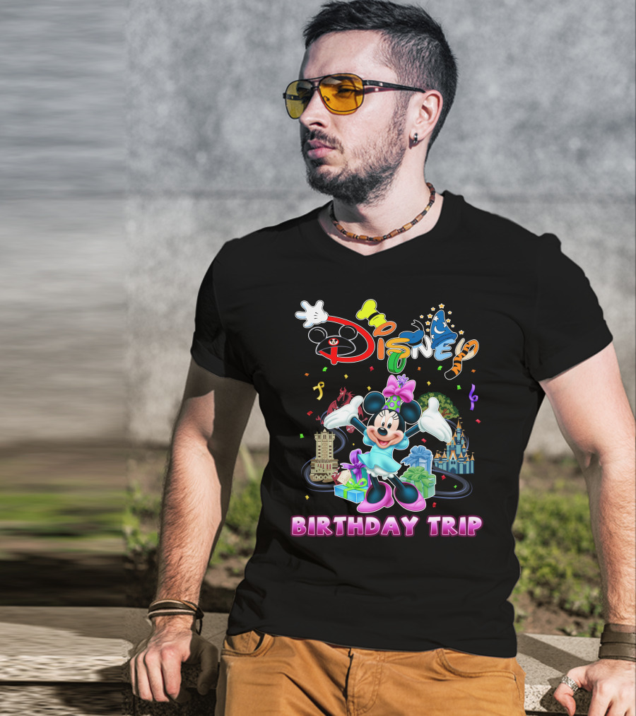 Minnie Disney Birthday Trip T-Shirt