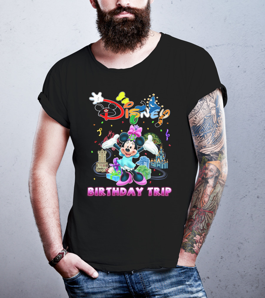 Minnie Disney Birthday Trip T-Shirt