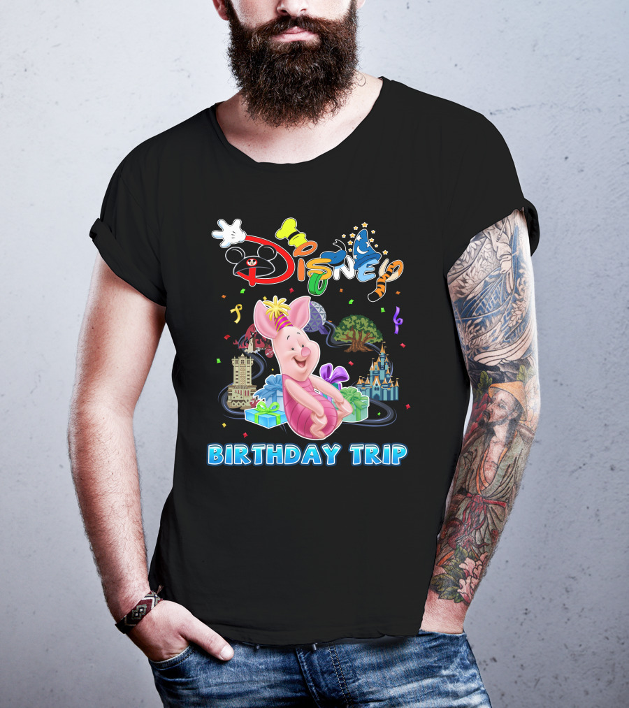 Disney Piglet Birthday Trip T-Shirt