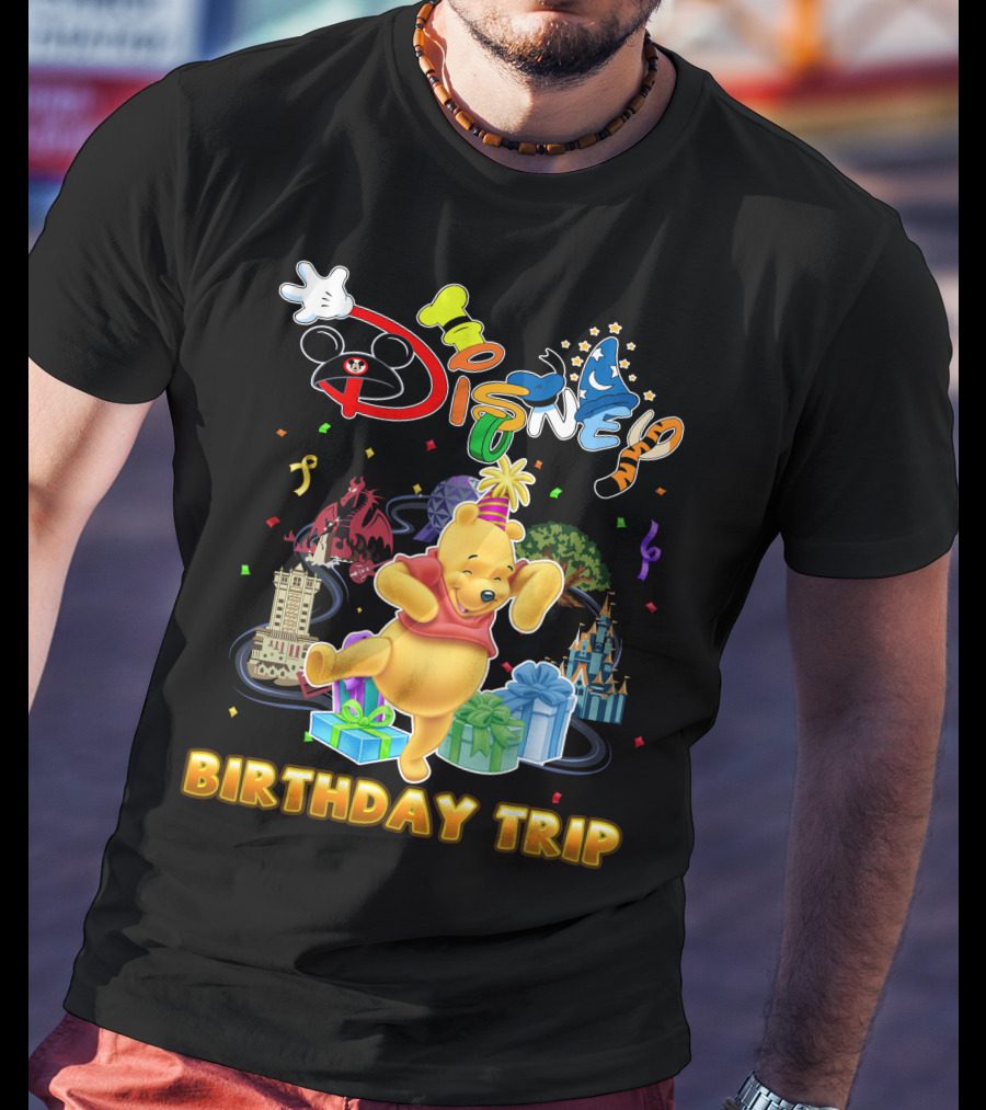 Disney Pooh Birthday Trip T-Shirt