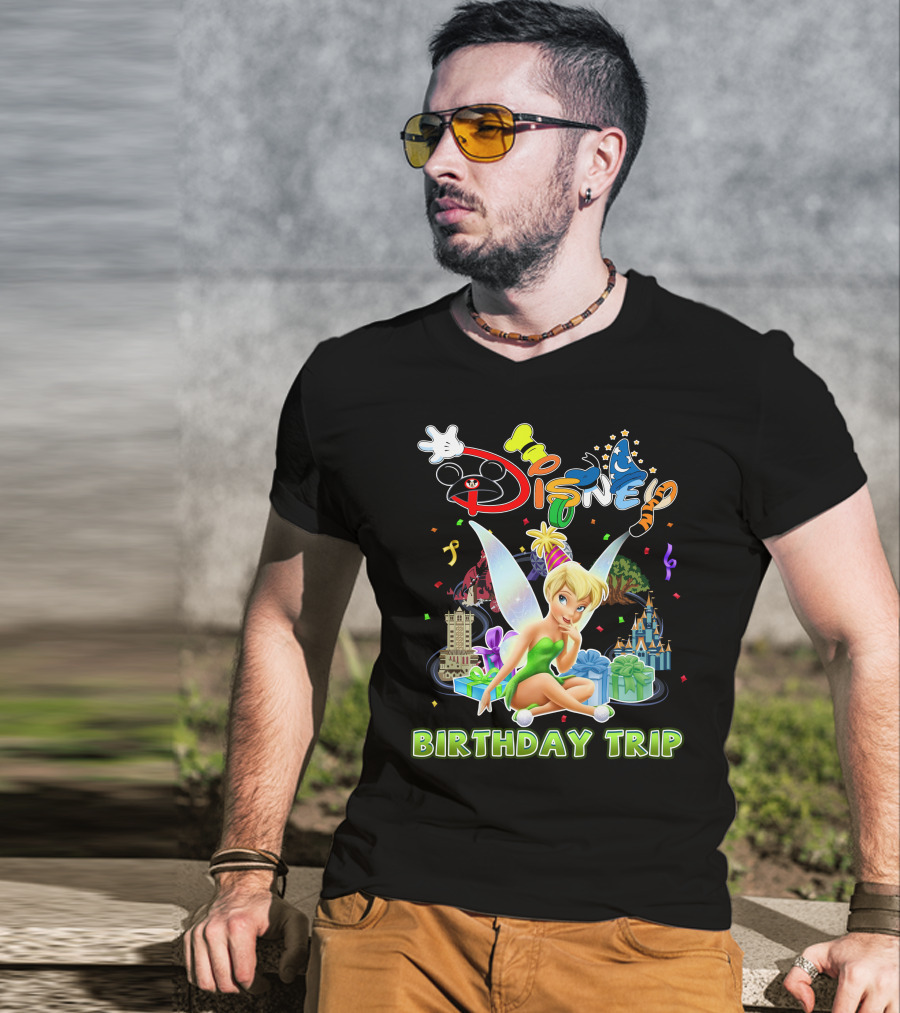 Disney Tinkerbell Birthday Trip Adventure T-Shirt