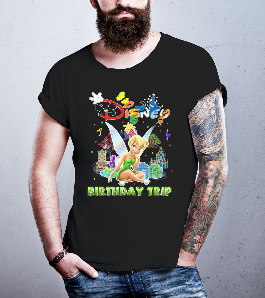 Disney Tinkerbell Birthday Trip Adventure T-Shirt