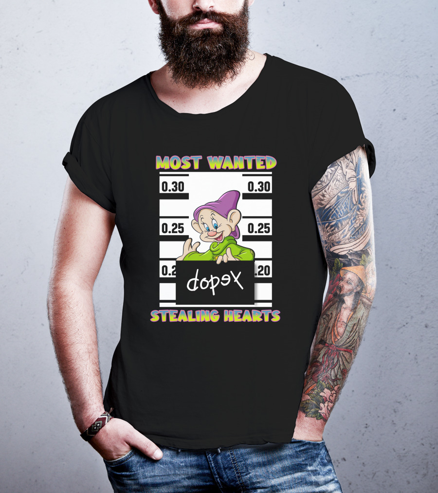 Most Wanted Dopey Stealing Hearts T-Shirt