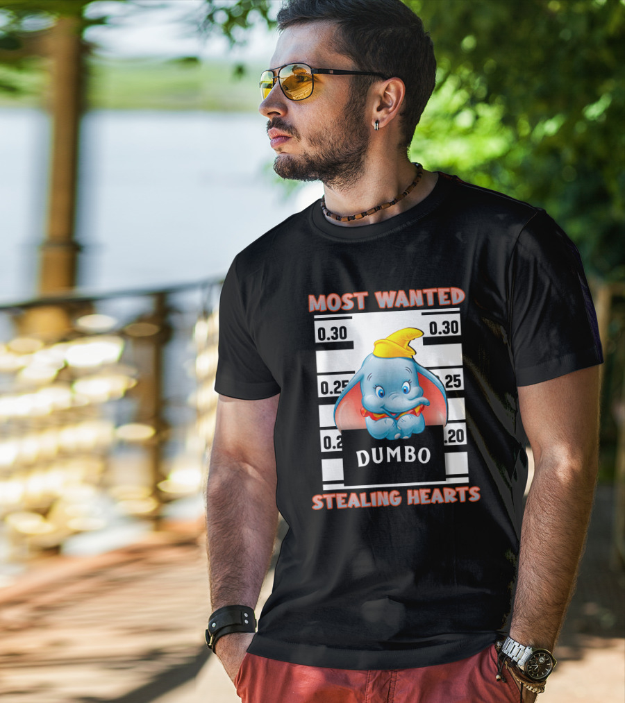 Most Wanted Dumbo Stealing Hearts T-Shirt