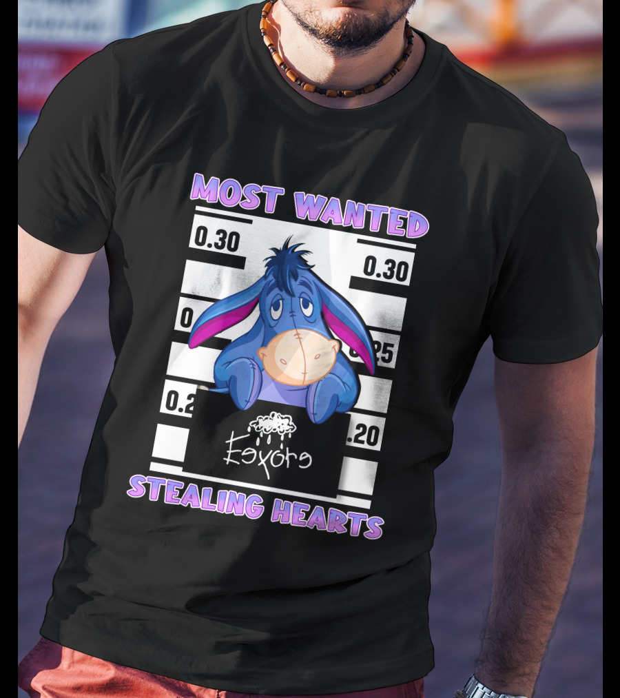 Most Wanted Eeyore Stealing Hearts T-Shirt