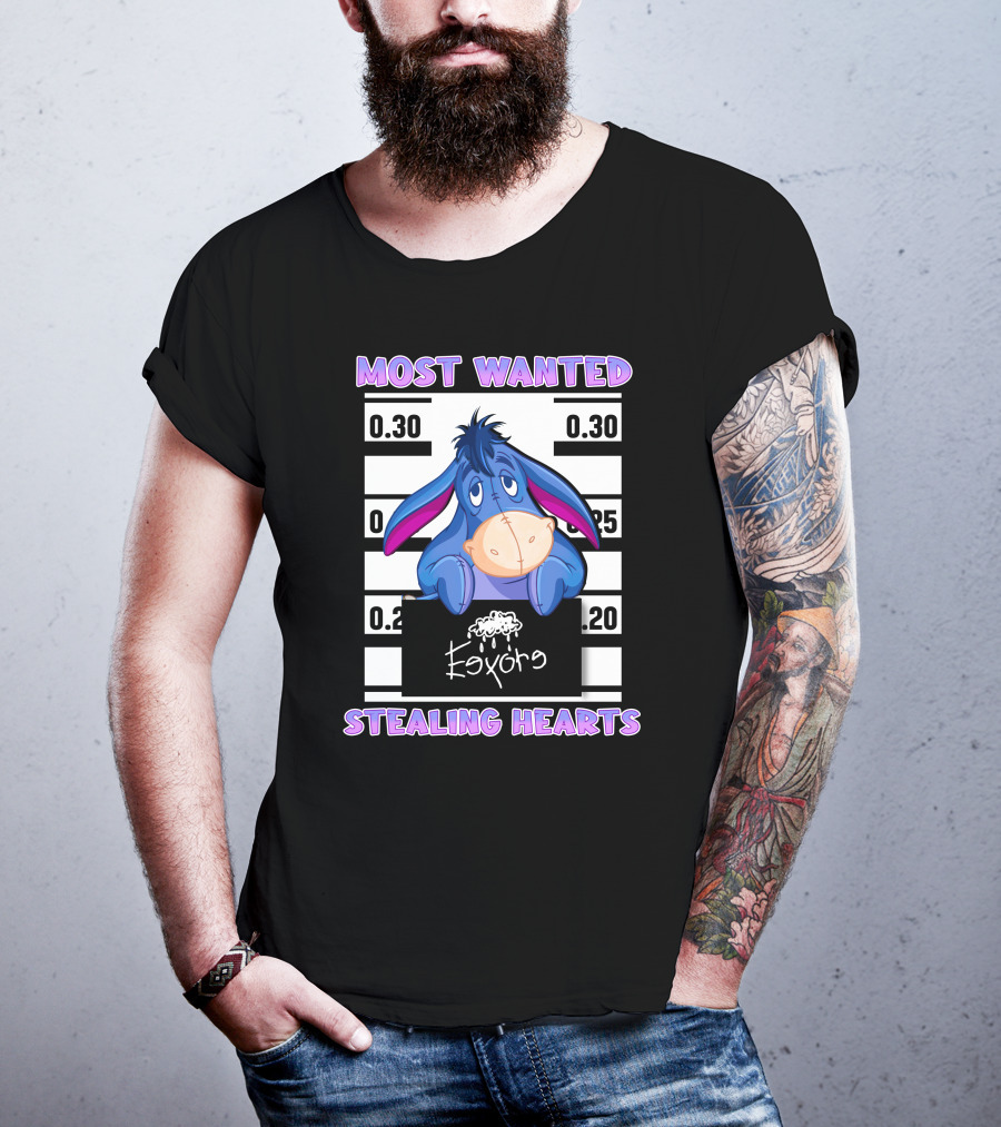 Most Wanted Eeyore Stealing Hearts T-Shirt