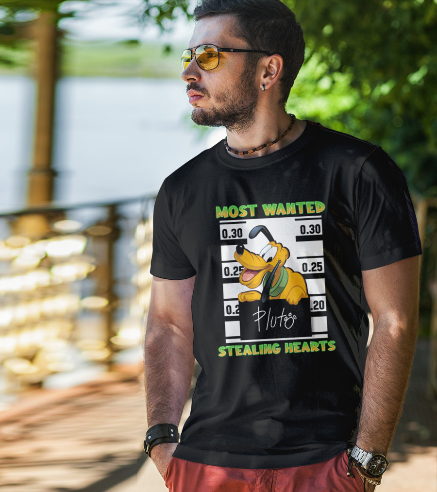 Most Wanted Stealing Hearts Pluto T-Shirt