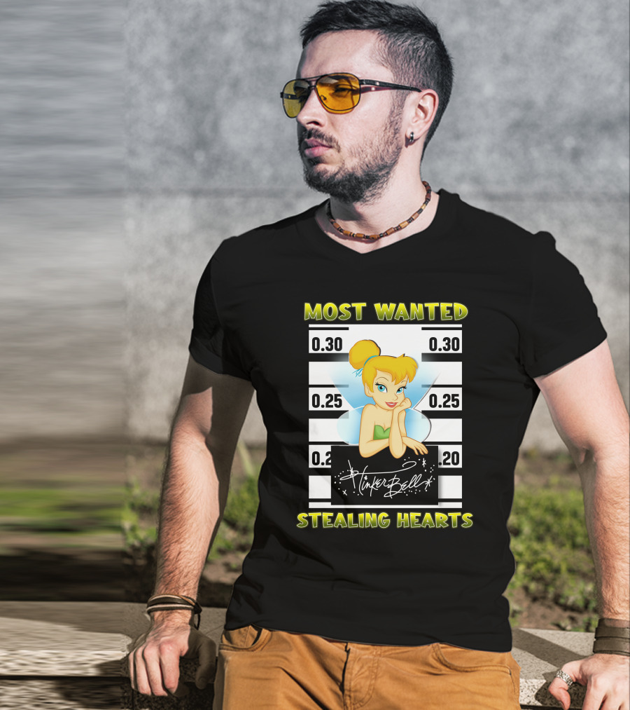 Most Wanted Tinkerbell Stealing Hearts T-Shirt
