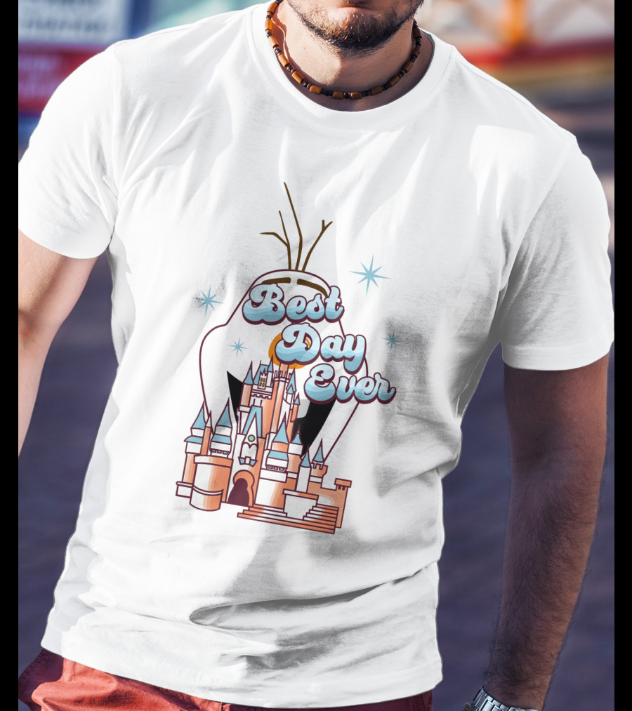 Best Day Ever Olaf Castle T-Shirt