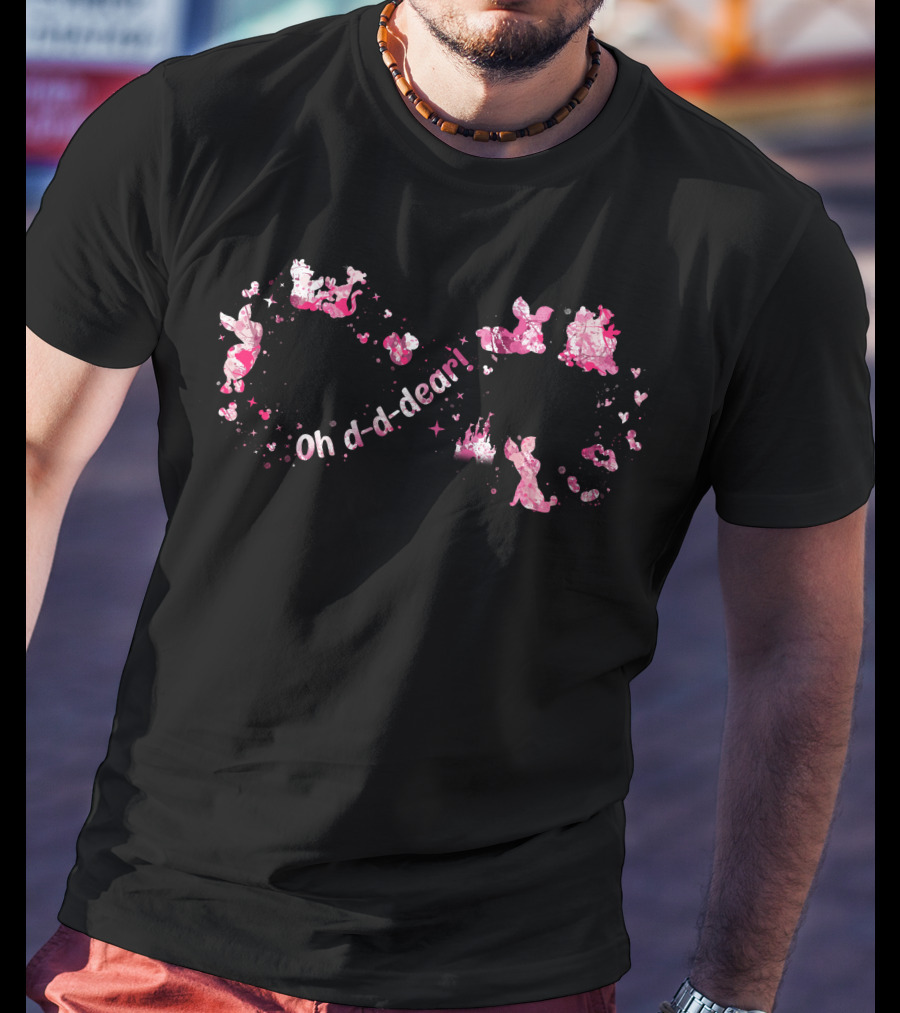 Oh D-D-D-Dear Piglet Infinity T-Shirt