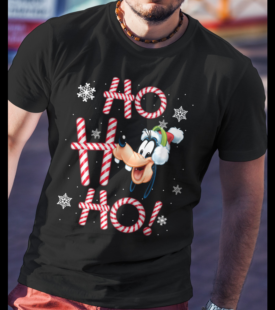 Ho Ho Ho Goofy Holiday Cheer T-Shirt