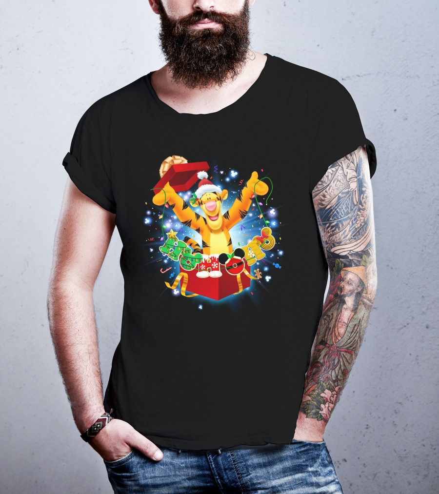 Tigger Christmas Celebration Disney Magic Pixar T-Shirt