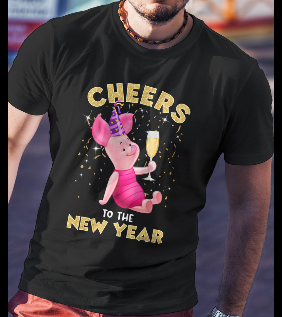 Cheers To The New Year Pl Champagne T-Shirt