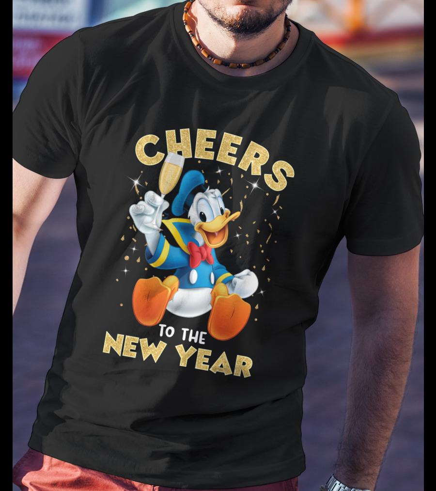Cheers To The New Year Dn Champagne T-Shirt