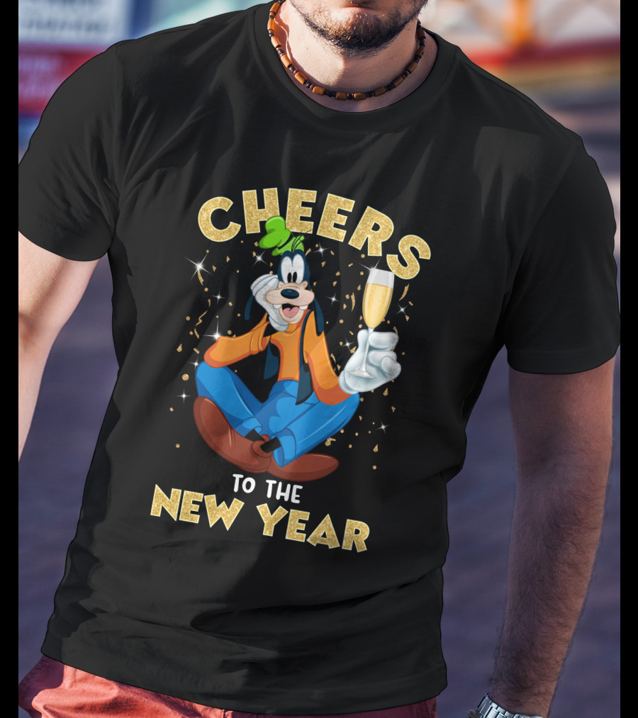 Cheers To The New Year Gf Champagne T-Shirt