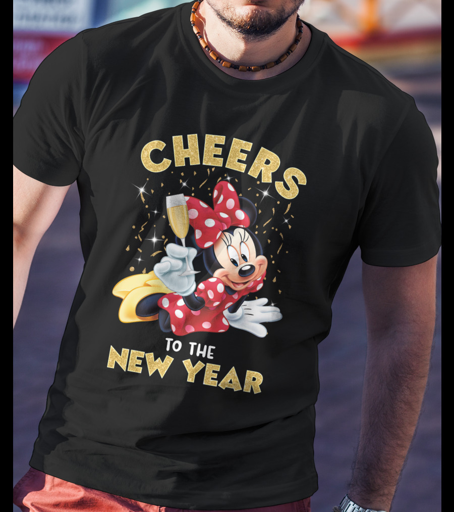 Cheers To The New Year With Champagne Magic T-Shirt