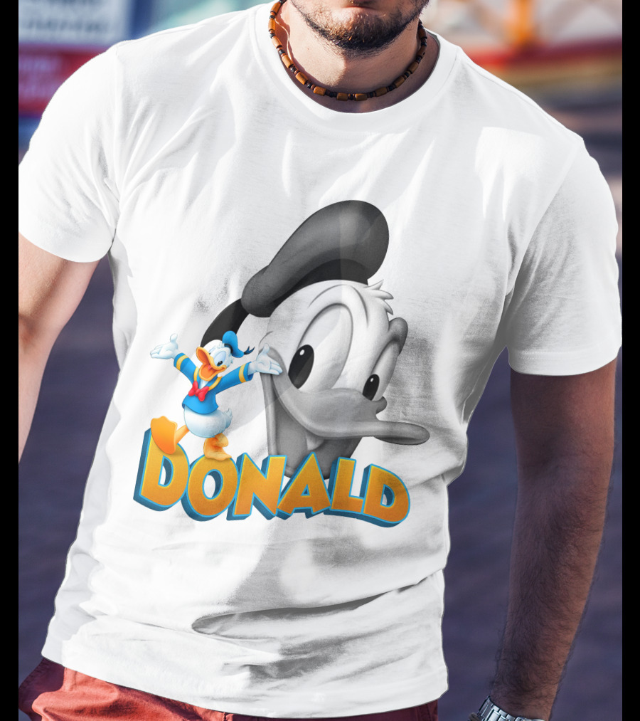 Donald Duck Classic Animation Character T-Shirt