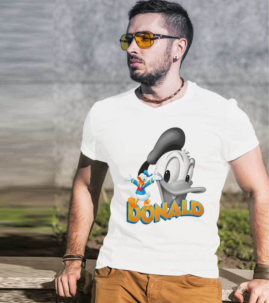 Donald Duck Classic Animation Character T-Shirt