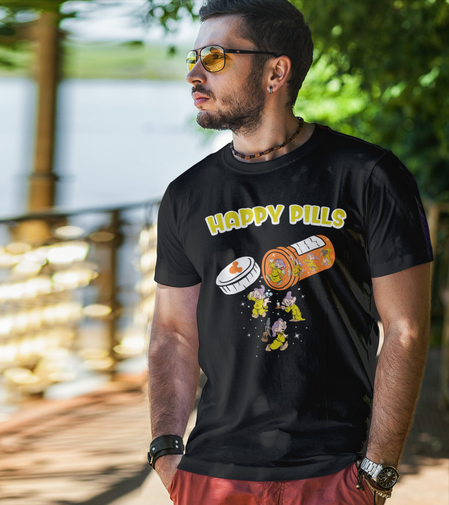 HAPPY PILLS Dopey Dwarf Animation T-Shirt