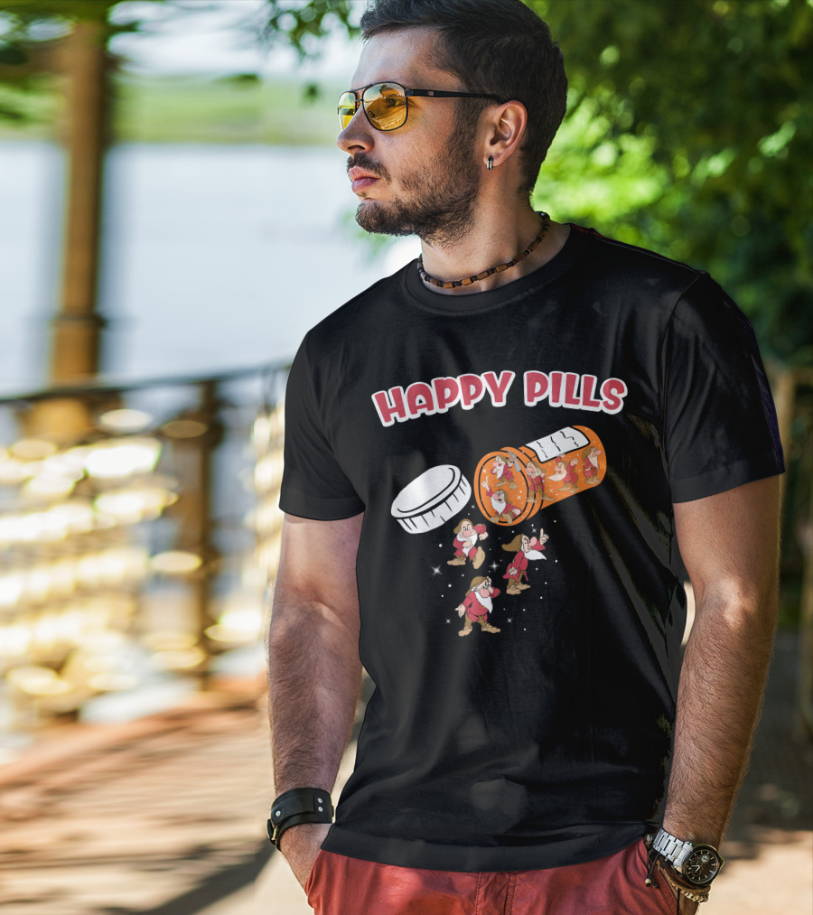 HAPPY PILLS Grumpy Seven Dwarfs T-Shirt