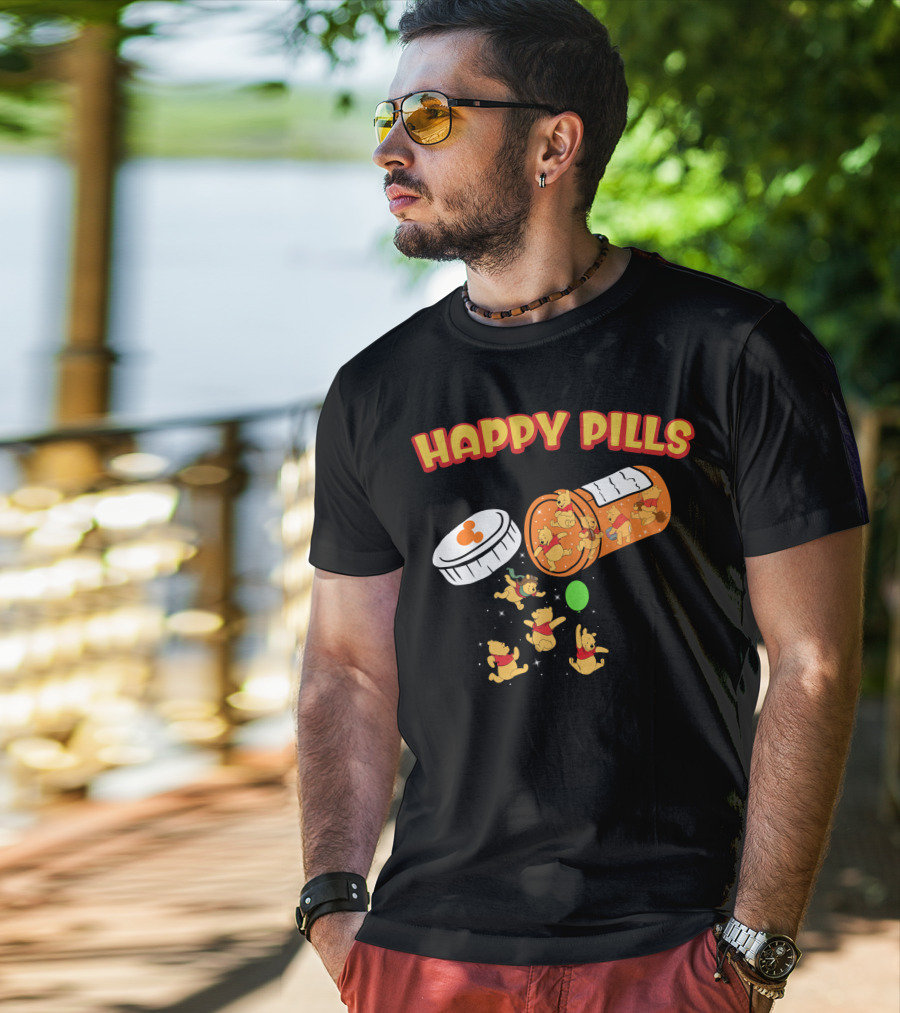 HAPPY PILLS POOH Balloon Fun T-Shirt