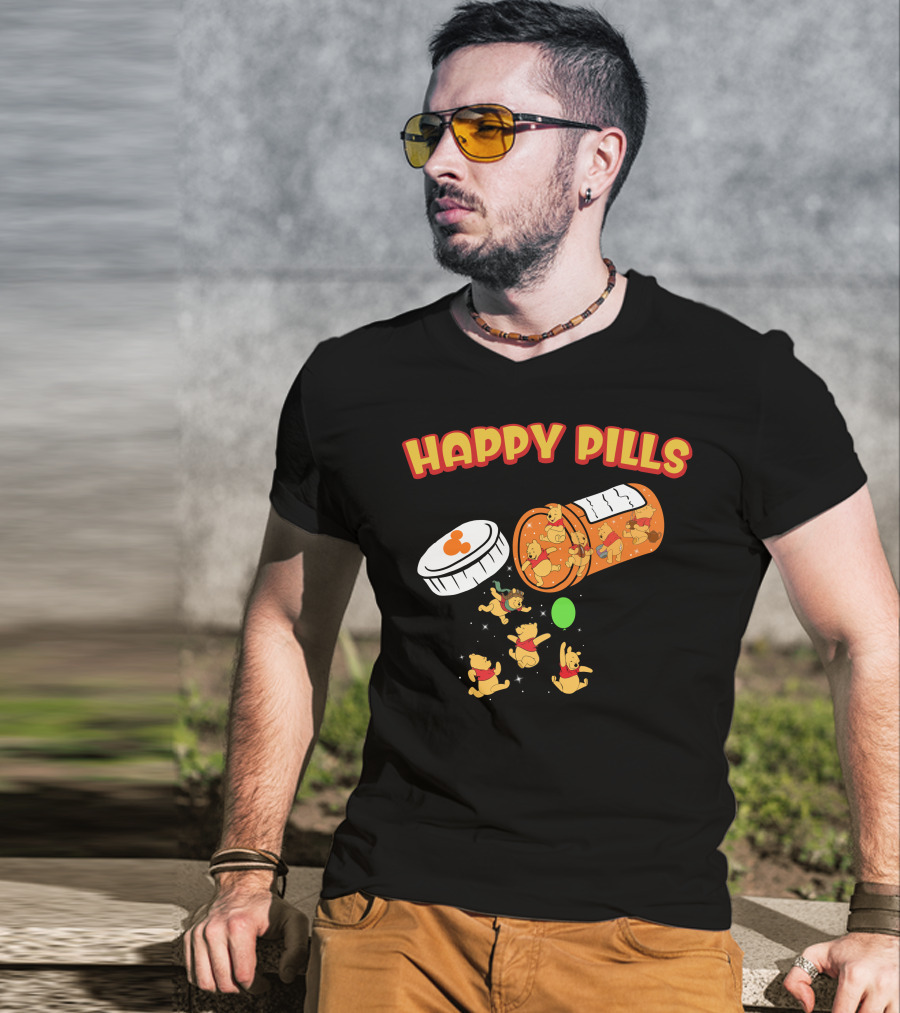HAPPY PILLS POOH Balloon Fun T-Shirt
