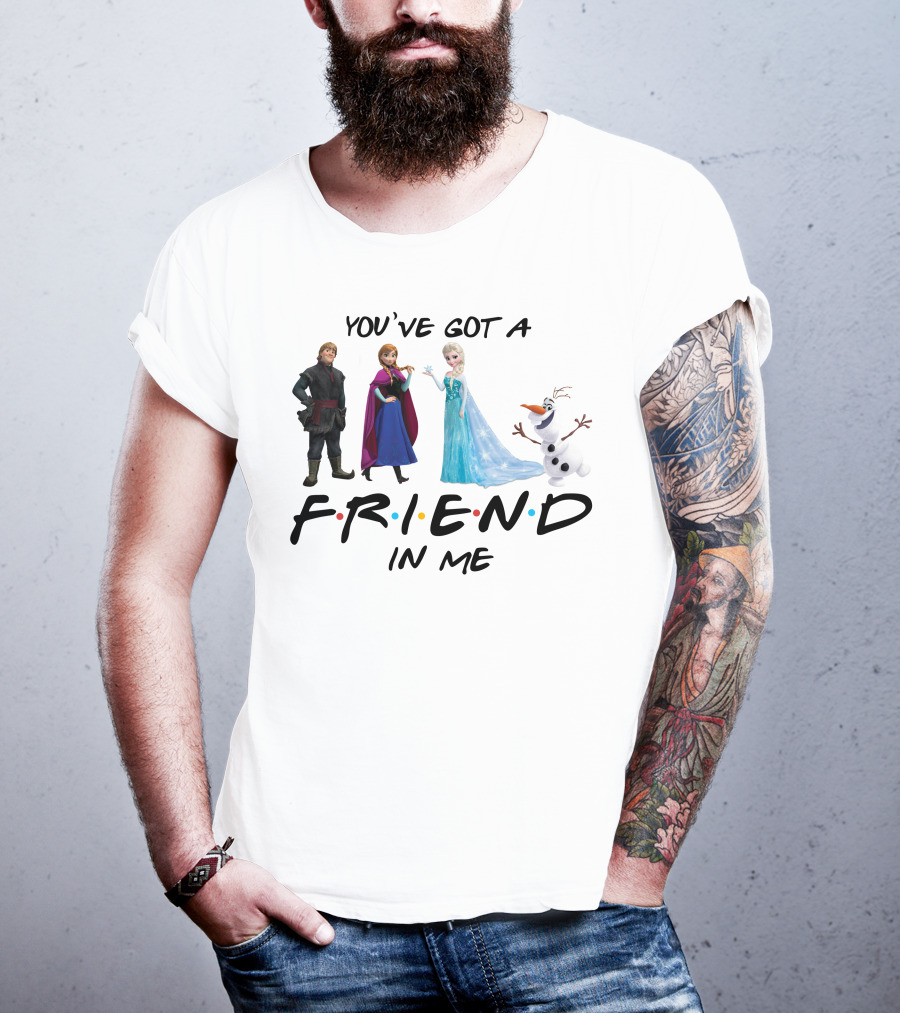 You've Got A Friend In Me Frozen Characters T-Shirt