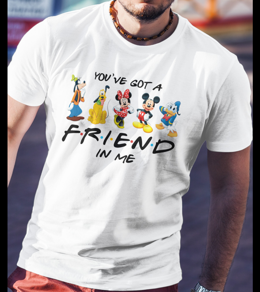 You’ve Got A Friend In Me With Mickey, Minnie, Donald, Goofy, And Pluto T-Shirt