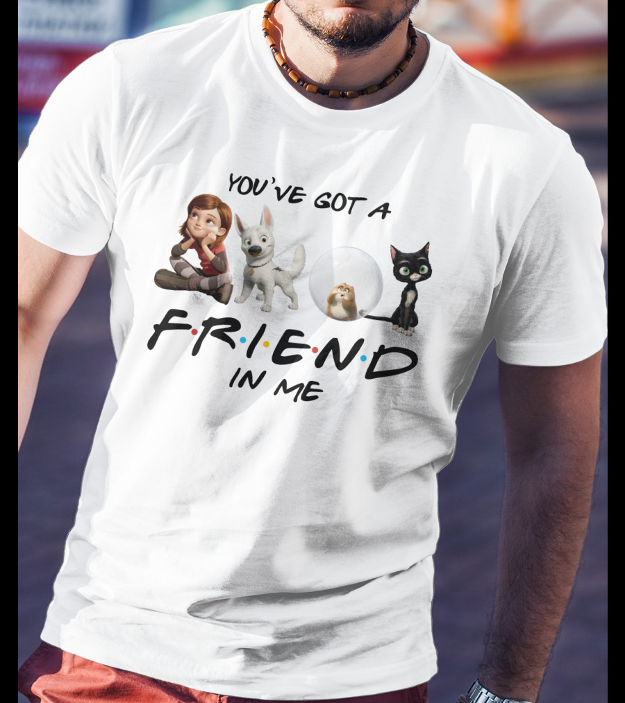 You've Got A Friend IN ME Bolt Characters T-Shirt