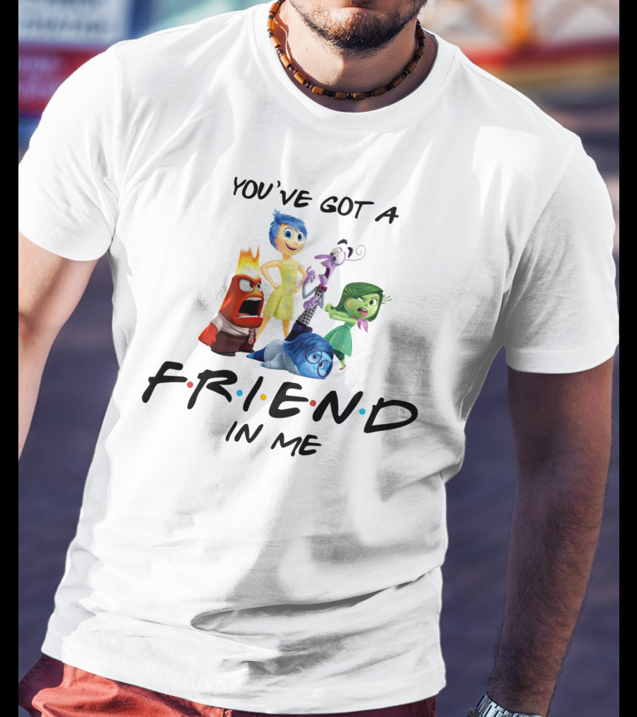 You've Got A Friend IN ME Inside Out Pixar Characters T-Shirt