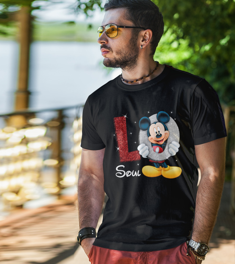Mickey Mouse Love Soul T-Shirt