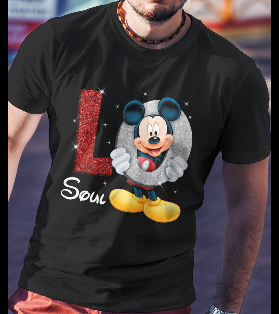 Mickey Mouse Love Soul T-Shirt
