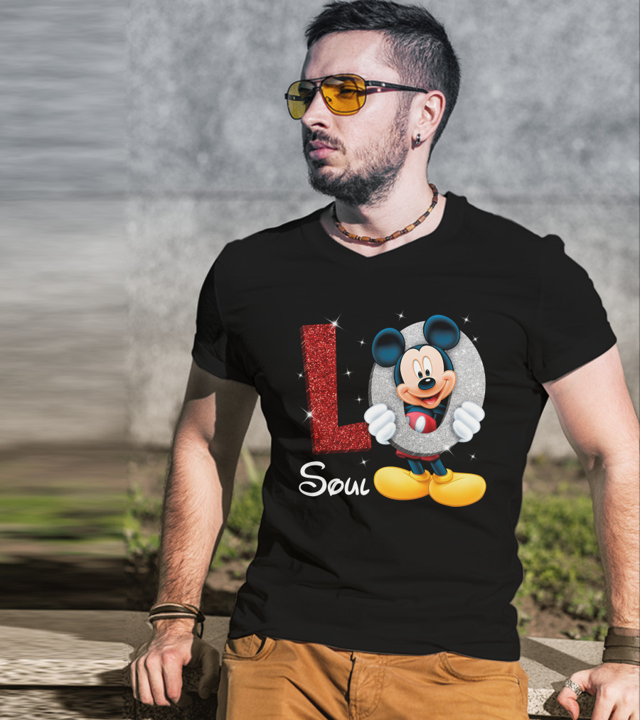 Mickey Mouse Love Soul T-Shirt