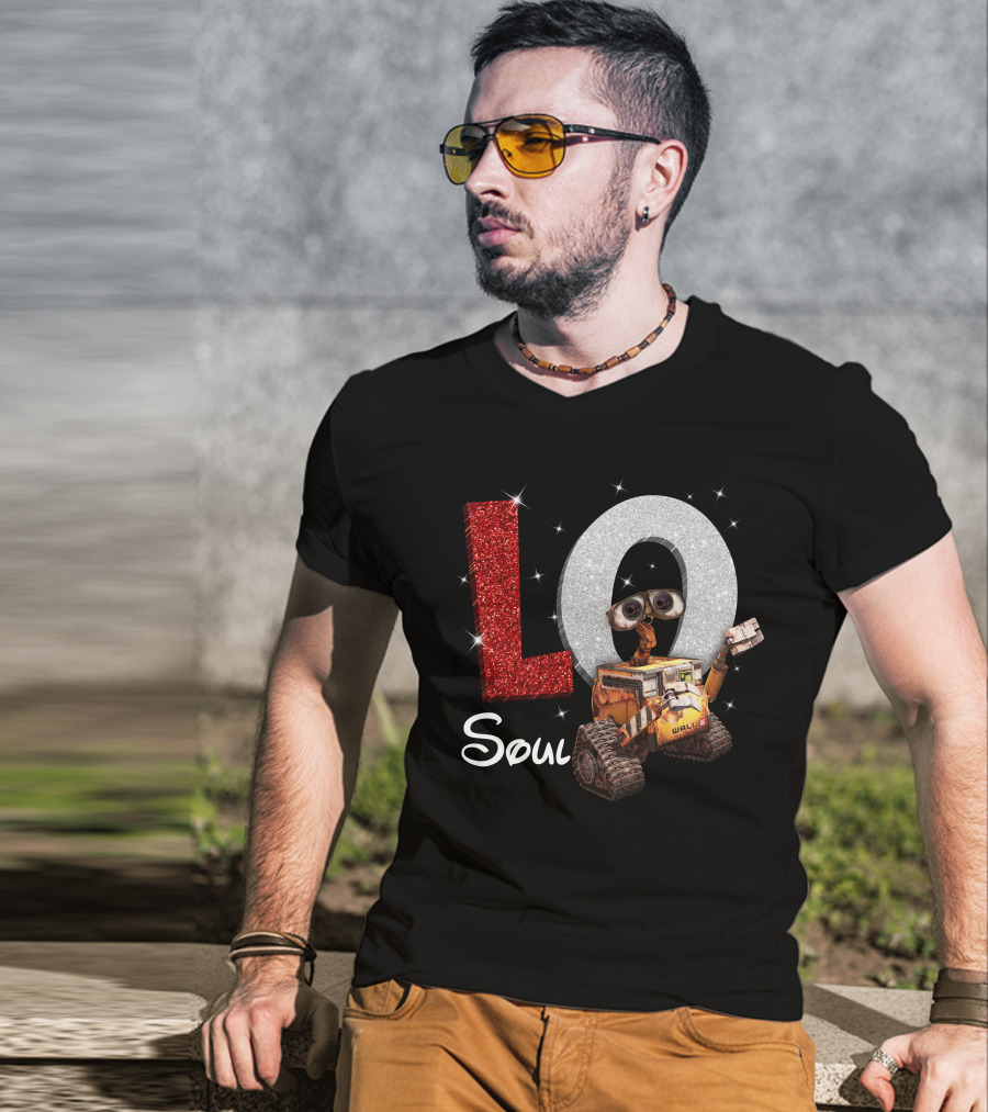 Love Soul Wall-E Pixar Movie Fan T-Shirt
