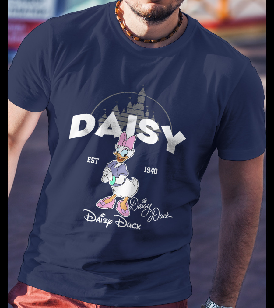 Daisy Duck Est 1940 Disney Character Vintage Style T-Shirt