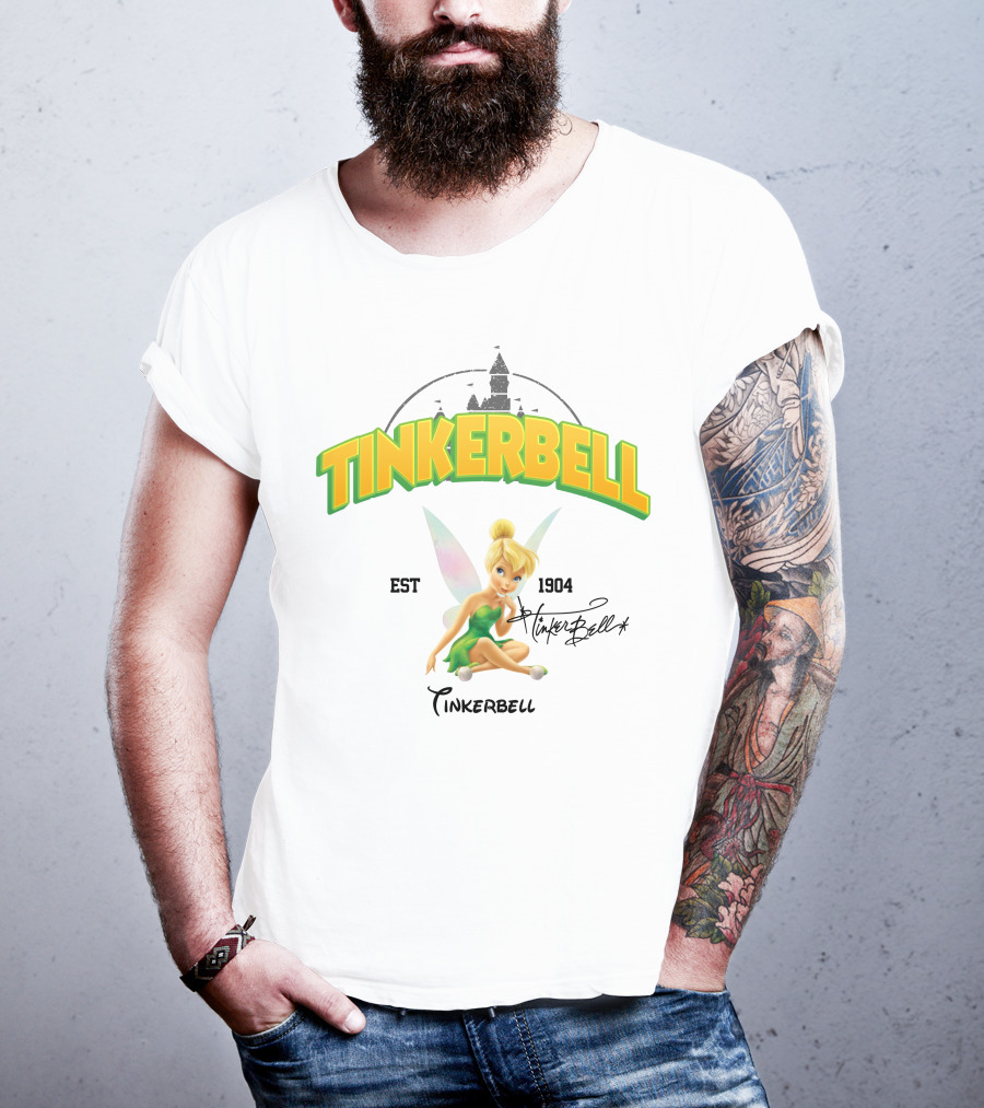 Tinkerbell Est 1904 Castle Wings T-Shirt