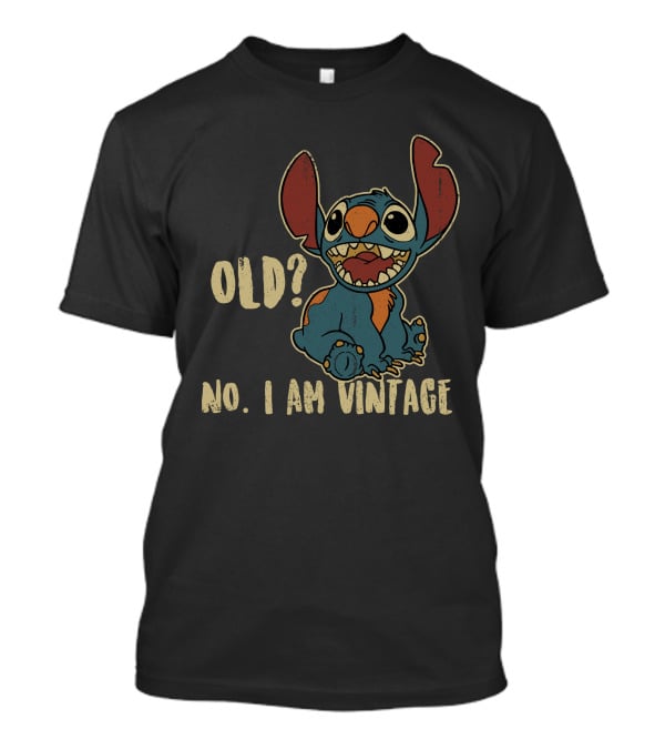 Stitch Old? No. I Am Vintage T-Shirt