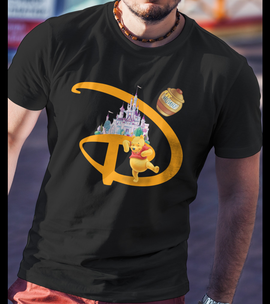 Pooh Castle Hunny Pot T-Shirt