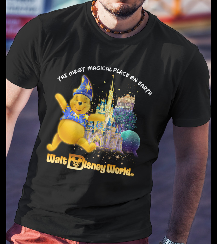 Walt Disney World The Most Magical Place On Earth Pooh T-Shirt