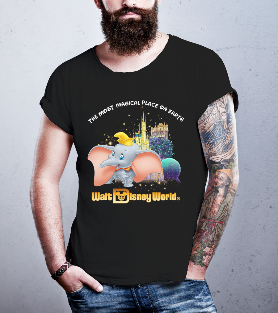 Walt Disney World Dumbo The Most Magical Place On Earth T-Shirt