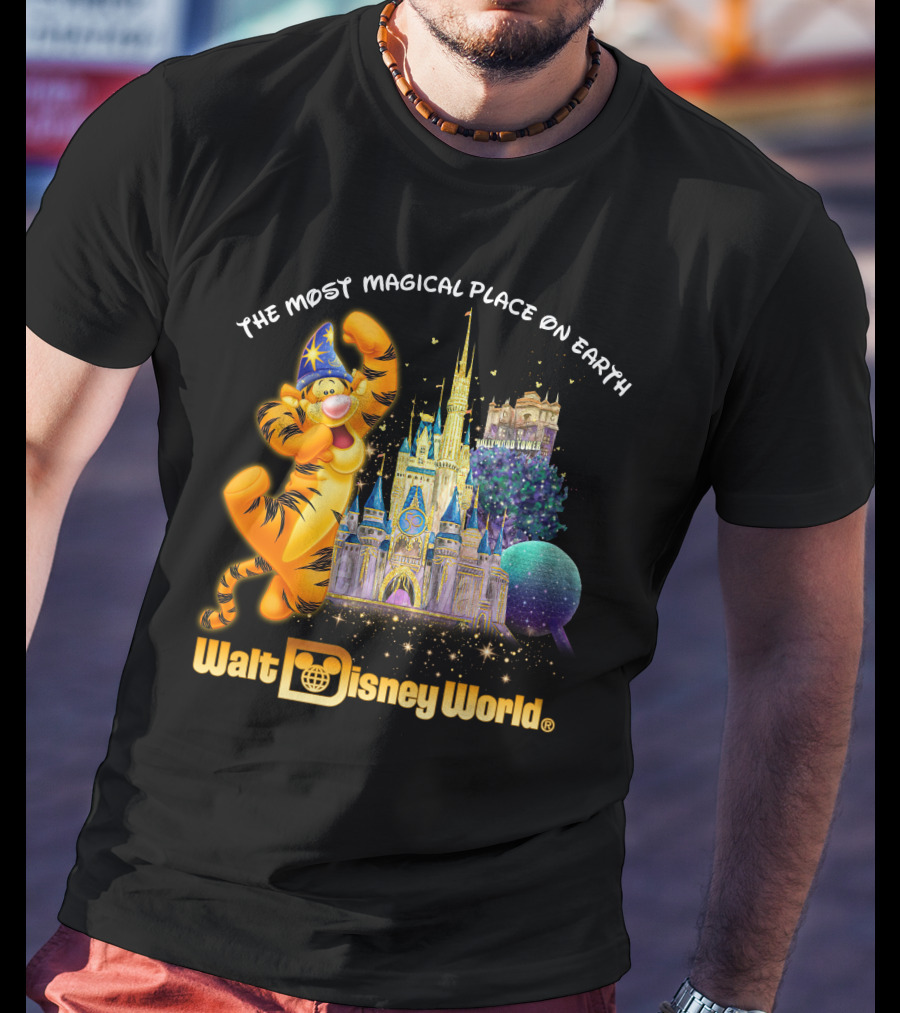 The Most Magical Place On Earth Tigger Walt Disney World T-Shirt