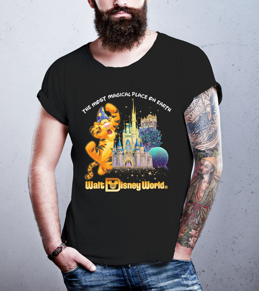 The Most Magical Place On Earth Tigger Walt Disney World T-Shirt