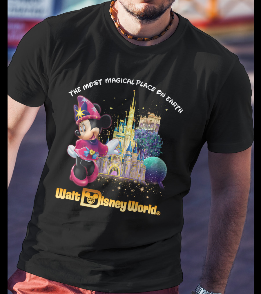 Walt Disney World The Most Magical Place On Earth Minnie T-Shirt