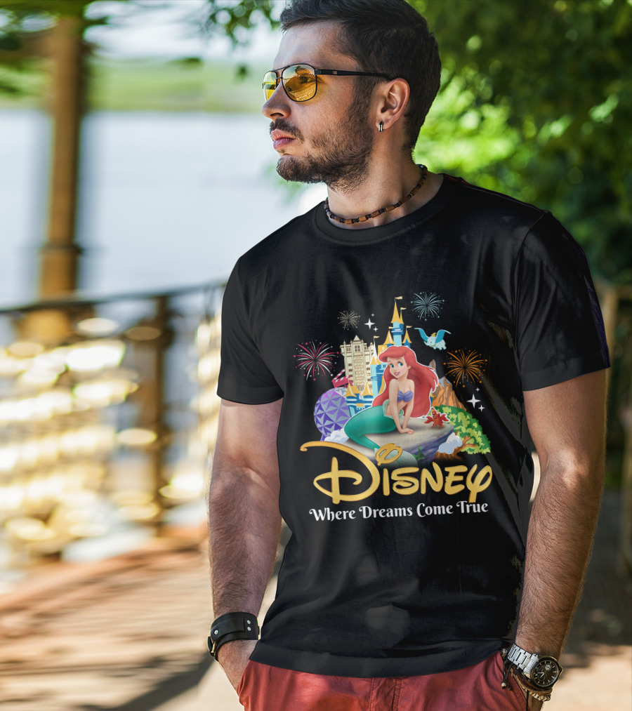 Disney Ariel Where Dreams Come True T-Shirt