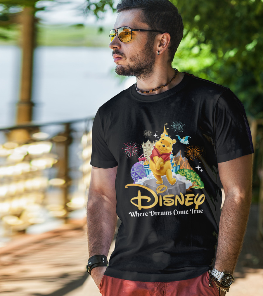 Disney Winnie The Pooh Where Dreams Come True T-Shirt