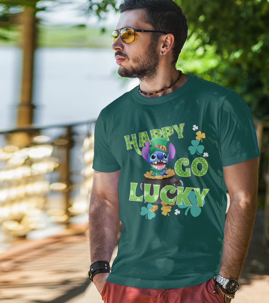 Happy Go Lucky Stitch T-Shirt