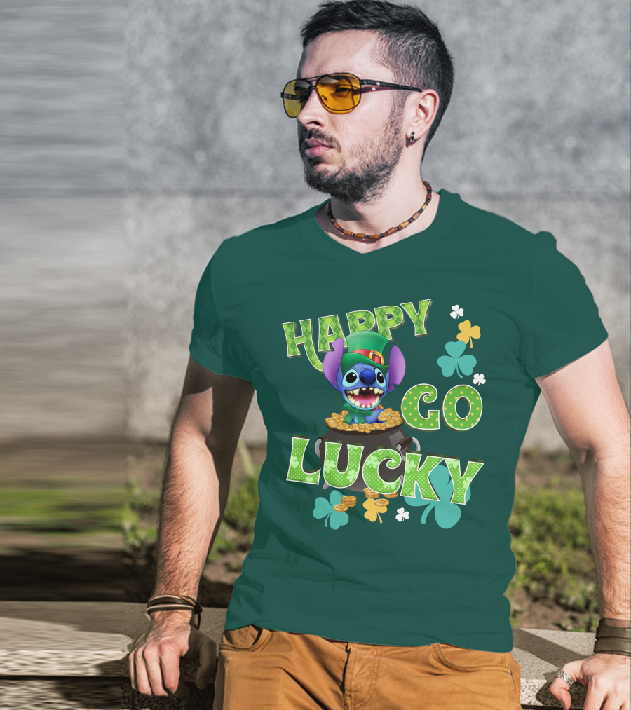 Happy Go Lucky Stitch T-Shirt
