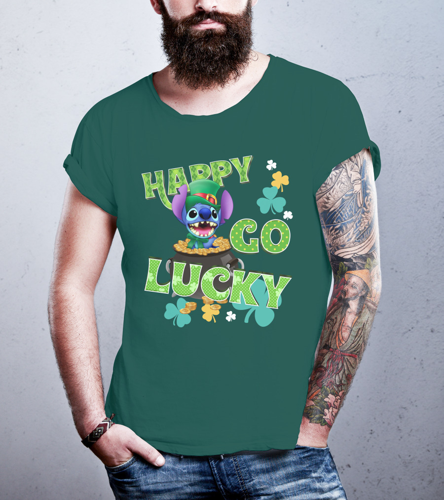 Happy Go Lucky Stitch T-Shirt
