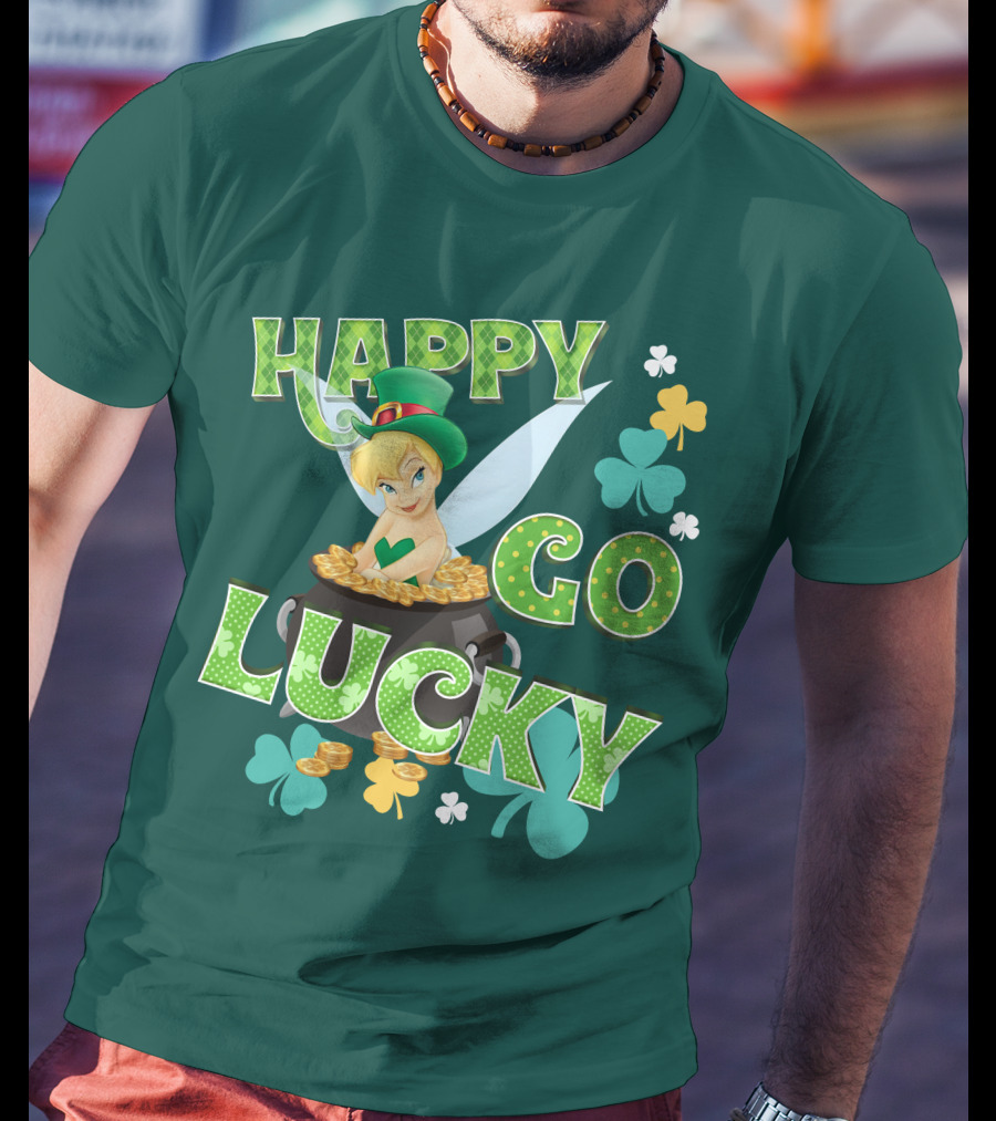 Happy Go Lucky Tinkerbell T-Shirt